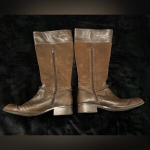 Coldwater Creek brown Leather and Suede Women's Boots. 9. Gently used.